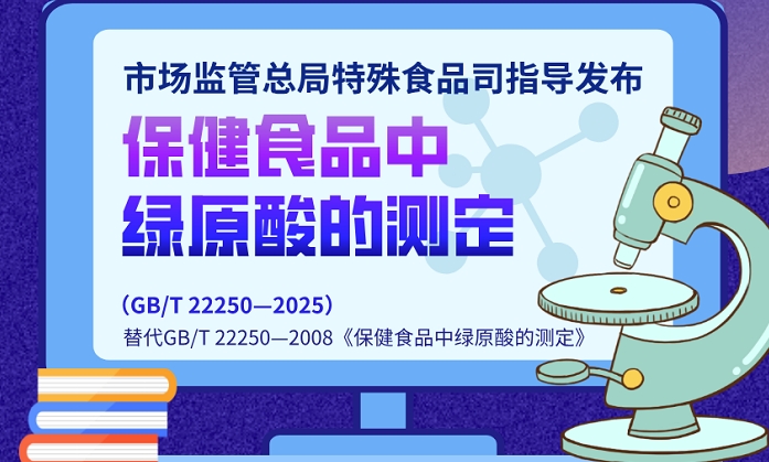 一圖讀懂 | 《保健食品中綠原酸的測(cè)定》國(guó)家標(biāo)準(zhǔn)發(fā)布